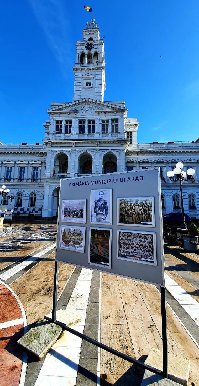 Expoziția „Mica Unire în imagini“, în centrul Aradului