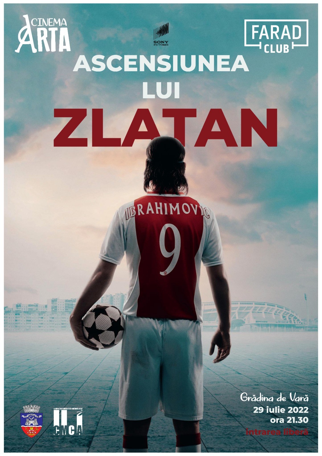 Ascensiunea lui Zlatan într-o nouă ediție a Club fARAD  în grădina de vară a Cinematografului „Arta“