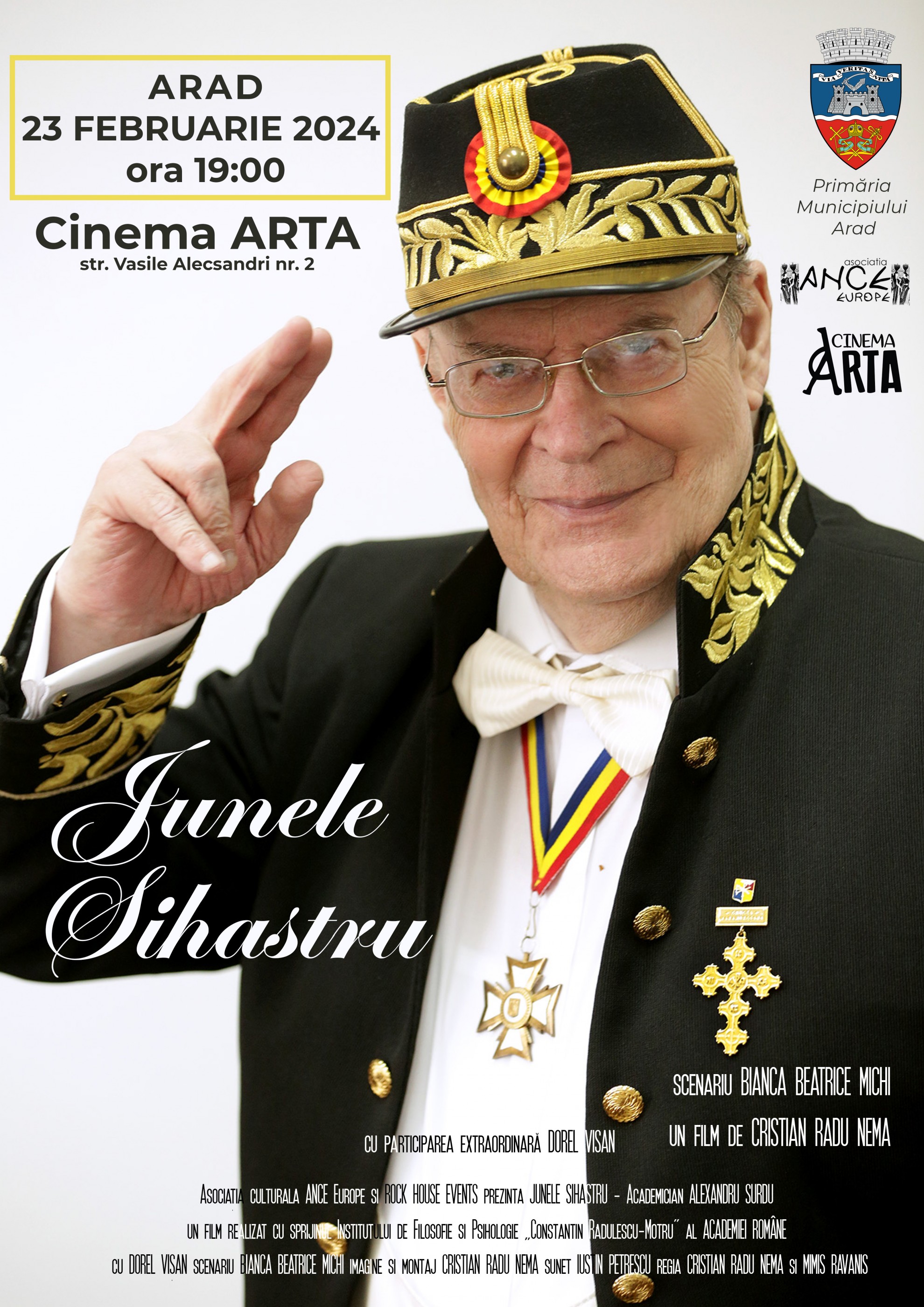 Documentar-eveniment la Cinematograful „Arta”: „Junele Sihastru”, în memoria academicianului Alexandru Surdu
