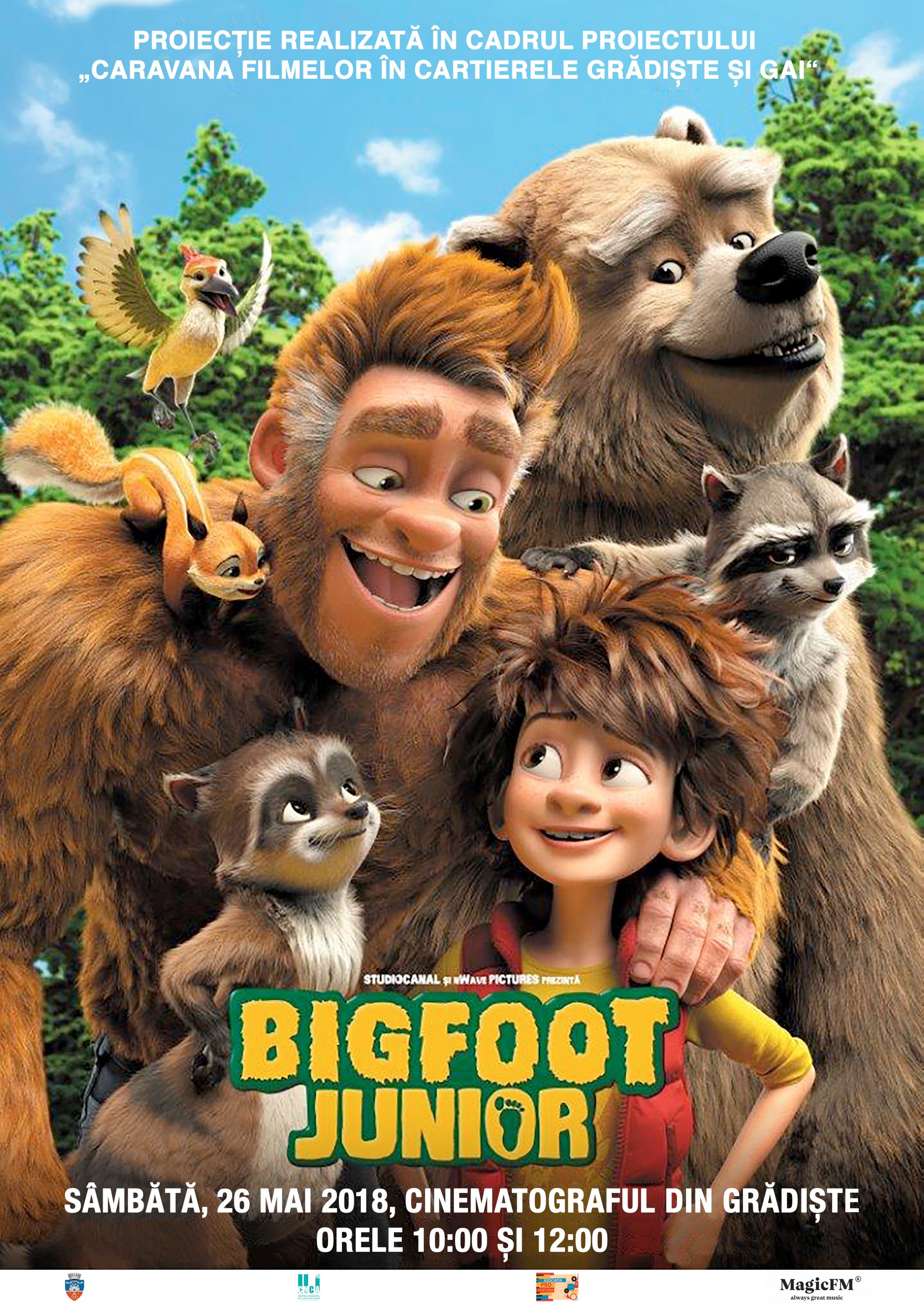 Bigfoot Junior – filmul lunii mai la cinematograful din Grădiște
